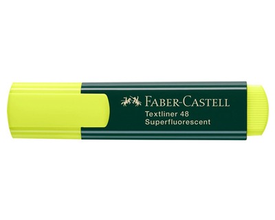 Faber-Castell 154807 Textliner 48 - evidenziatore giallo - OFBA srl