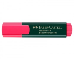 Faber-Castell 154821 Textliner 48 - evidenziatore rosso