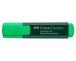 Faber-Castell 154863 Textliner 48 - evidenziatore verde