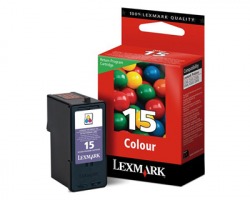 Lexmark 15 Cartuccia inkjet return program colore (18C2110E)