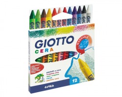 Giotto Maxi Pastelli ad Olio - Colori Assorti, 24 Pezzi (293100)