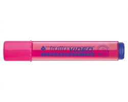 Fila-Tratto 830207 Tratto video - evidenziatore fucsia punta a scalpello