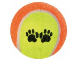 Pallina gioco per cani, in set da 1x2 pz, colori assortiti