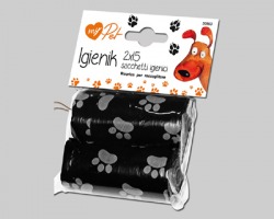 Igienik Sacchetti igienici per cani blister da 2 rotoli x 15pz