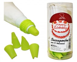 Saccapoche maxi con 6 tipi di beccucci