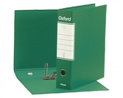 Esselte 390783180 Oxford G83 registratore commerciale verde, dorso 8cm formato utile 23 x 30cm