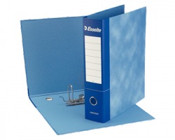 Esselte 390773050 Essentials G73 registratore commerciale blu, dorso 8cm formato utile 23 x 30cm