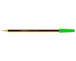 Staedtler 434 05M Noris stick - Penna a sfera verde 0.35 mm