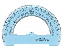 Arda 407SS Tecnoschool goniometro 180° 12cm