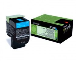 Lexmark 80C20C0 Toner ciano return program