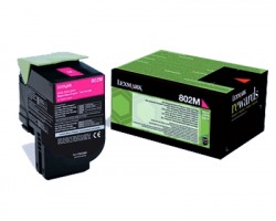 Lexmark 80C20M0 Toner magenta return program