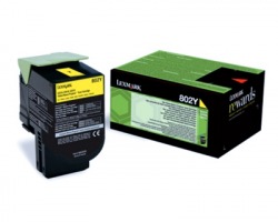 Lexmark 80C20Y0 Toner giallo return program