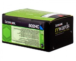 Lexmark 80C2HC0 Toner ciano return program