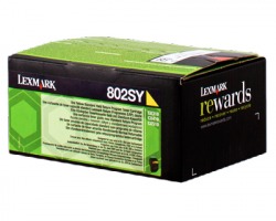 Lexmark 80C2SY0 Toner giallo return program