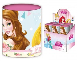 Disney Principesse Portapenne in latta da 8cm