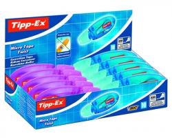 Bic 8207892 Correttore a nastro TIPP-EX, misure 5mm x 8m - conf. 10pz