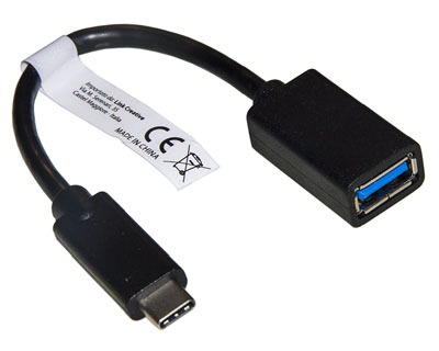 Adattatore USB 3.0 Tipo A Femmina-Femmina System-S, Nero, Prolunga Cavo, 5 Gbps
