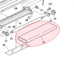 Ricoh A232-3880 Cinghia Trasferimento originale