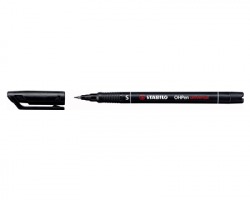 Stabilo 841/46 Ohpen universal - penna nera per lucidi 0.4mm - conf.10pz