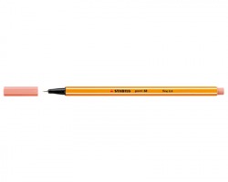 Stabilo 88/56 Point88 - Penna fineliner rosa, punta 0.4mm
