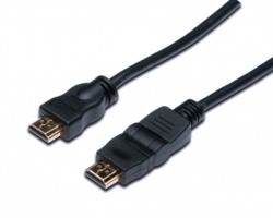 Cavo HDMI maschio-maschio con connettore ruotabile placcati oro, m.2