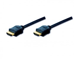 Cavo HDMI 1.4 maschio-maschio con contatti dorati, mt.10