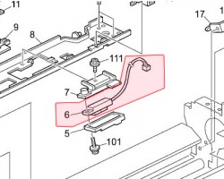 Ricoh AW100084 Termistore medio originale (AW100075)