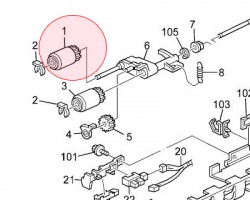 Ricoh AF030051 Pickup roller originale