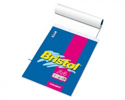 Blasetti 1036 Bristol - Blocco a punto metallico A4 60 fogli bianchi