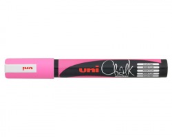 Uni-Posca MPWE5MRF Chalk Marcatore ROSA FLUO punta tonda 1.8 - 2.5mm 1pz