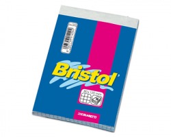 Blasetti 1025 Bristol - Blocco a punto metallico 8x12cm 70 fogli con rigatura 5mm