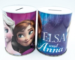 Disney Frozen Salvadanaio gold 8 x 11cm