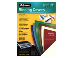 Fellowes 5370004 Copertine per rilegatura A4 250gr avorio 100pz