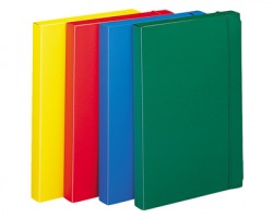 Fellowes U140VE Cartellina progetto con elastico dorso 3cm 10pz - verde