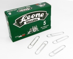 Dellera FZ5 100 fermagli zincati n°5 49mm confezione 10pz