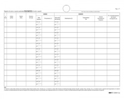 Edipro E2884/1 Registro carico/scarico ovini e caprini 23 pg numerate