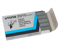 Etona 0342104001 Scatola di 1.000 punti 23/10 per cucitrice eto 260