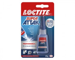 Henkel-Loctite-Superattak 2048075 Super attak professional da 20gr - 1pz