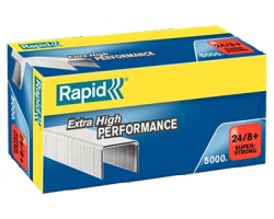 Rapid 24860100 Scatola di 5.000 punti 24/8+mm 1conf.