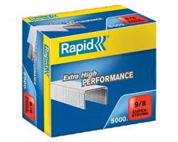 Rapid 24871000 Scatola di 5.000 punti 9/8mm SuperStrong - 1conf.