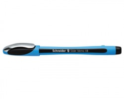 Schneider 150201 Penna nera a sfera slider memo xb,1.4mm - conf.10pz