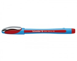 Schneider 150202 Penna rossa a sfera slider memo xb,1.4mm