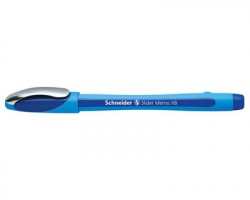 Schneider 150203 Penna blu a sfera slider memo xb, 1.4mm