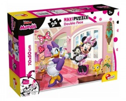 Lisciani Maxipuzzle double-face 24pz Disney Minnie, 3+