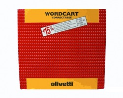 Olivetti 80670 Nastro originale nero "Wordcart Correctable"