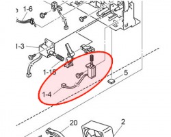 Brother LM4238001 P/R Solenoid originale