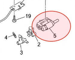 Brother LM5140001 Pickup roller originale