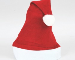 Cappello da Babbo Natale da 30cm