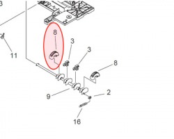 Canon FB49817030 Roller pick up originale