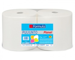 Formula 380 strappi bobina puliunto conf. 1x2, goffratura a rombo, in pura cellulosa, diam. rotolo 25cm, made in Italy